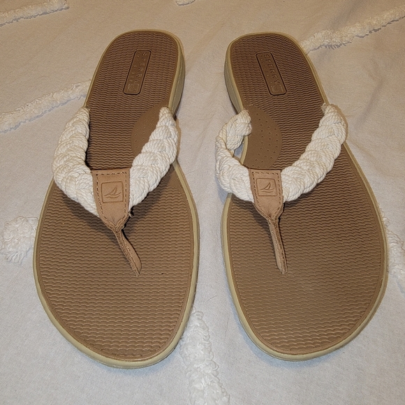 SPERRY WOMEN'S FLIP FLOPS SIZE 10 - Picture 2 of 8